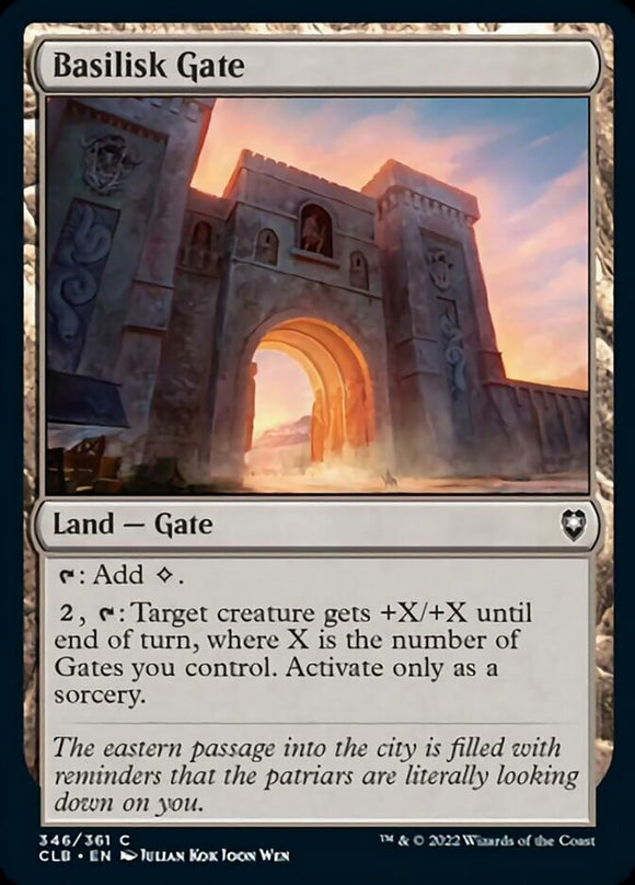 Puerta del basilisco [Commander Legends: Battle for Baldur's Gate] 