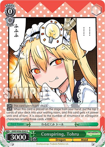 Conspirando, Tohru [La doncella dragón de la señorita Kobayashi] 