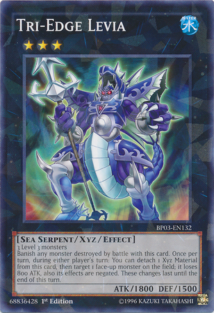 Levia de tres filos [BP03-EN132] Shatterfoil Raro 