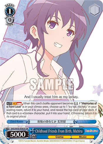Amigos de la infancia desde el nacimiento, Michiru [Saekano: Cómo criar a una novia aburrida] 