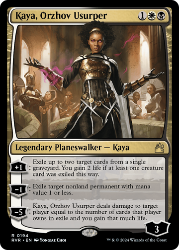 Kaya, usurpadora de Orzhov [Ravnica Remastered] 