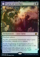 Curse of Leeches // Leeching Lurker [Innistrad: Midnight Hunt Prerelease Promos]-1