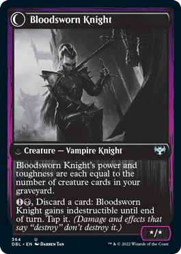 Bloodsworn Squire // Bloodsworn Knight [Innistrad: Double Feature] - 0