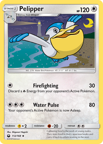 Pelipper (112/168) [Sol y Luna: Tormenta Celestial] 