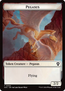 Contract // Pegasus Double-Sided Token [Secrets of Strixhaven Commander Tokens]-2