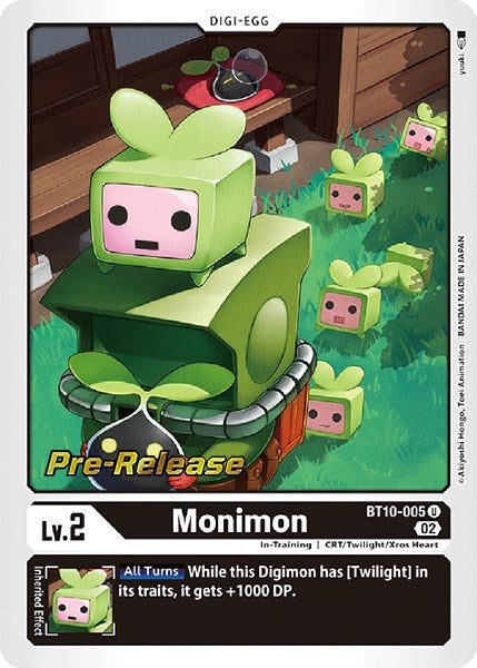 Monimon [BT10-005] [Tarjetas de prelanzamiento de Xros Encounter] 