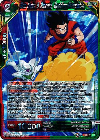 Son Goku y Piccolo, una amistad en ciernes (BT7-112) [El asalto de los Saiyans] 