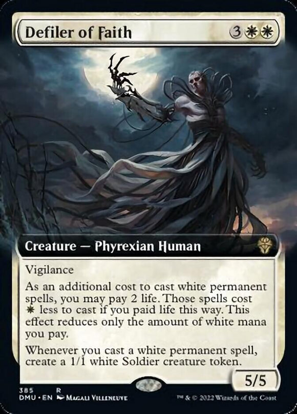 Profanador de la fe (Arte extendido) [Dominaria United] 