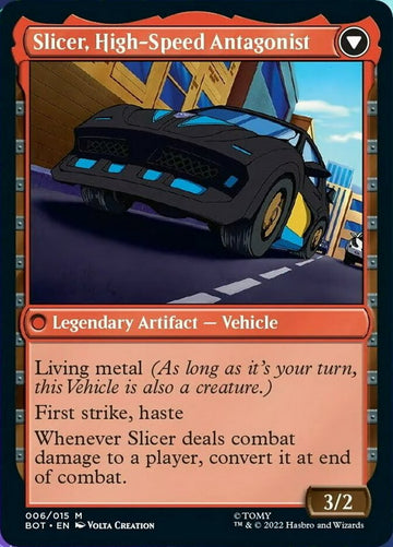 Slicer, Hired Muscle // Slicer, High-Speed Antagonist [Transformers] - 0
