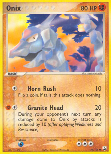 Onix (69/109) [EX: El Equipo Rocket regresa] 