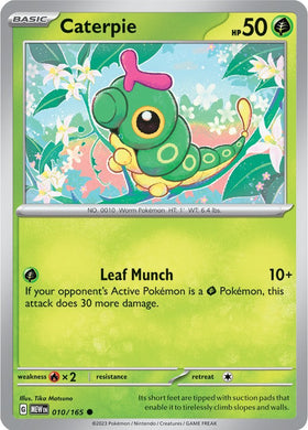 Caterpie (010/165) [Escarlata y Violeta: 151] 