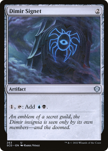 Sigilo de Dimir [Barajas iniciales de Commander] 
