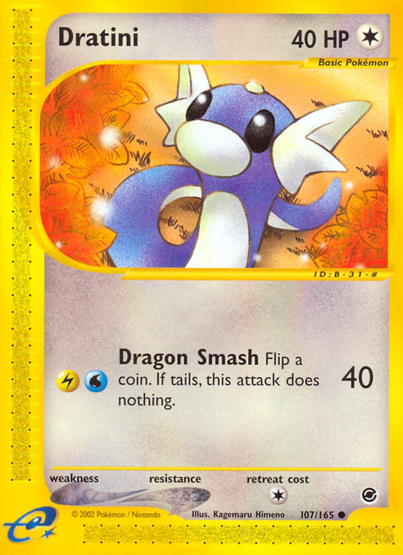 Dratini (107/165) [Expedición: conjunto básico] 