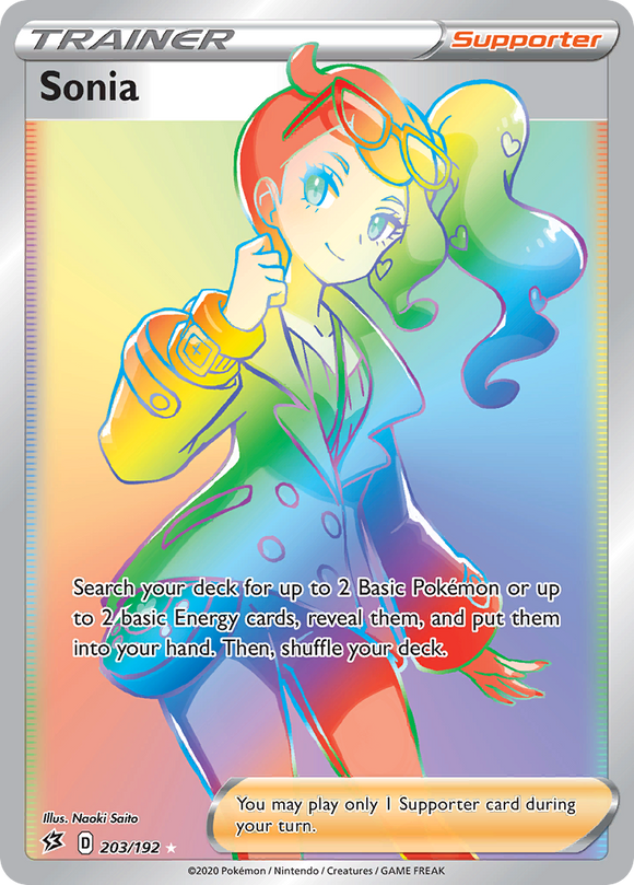 Sonia (203/192) [Espada y escudo: choque rebelde] 
