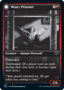 Weary Prisoner // Wrathful Jailbreaker [Innistrad: Double Feature]-1