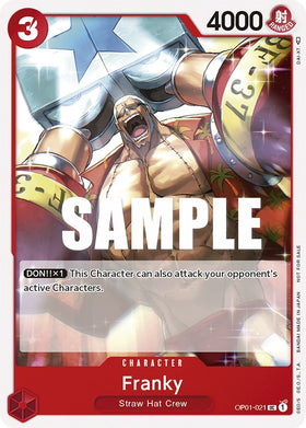 Franky (Paquete de torneo vol. 2) [Tarjetas promocionales de One Piece] 