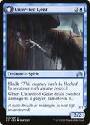 Uninvited Geist // Unimpeded Trespasser [Shadows over Innistrad]-1