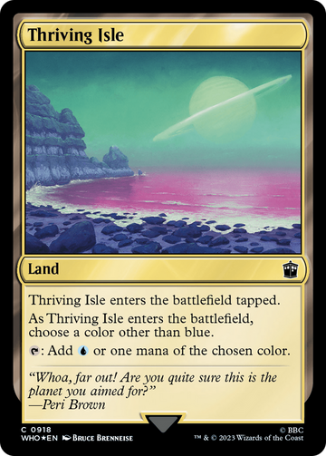 Isla próspera (Surge Foil) [Doctor Who] 
