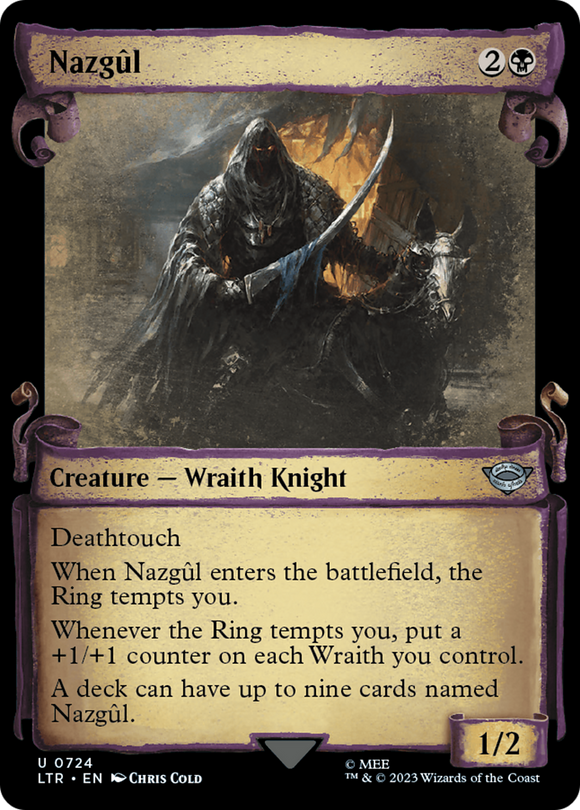 Nazgul (0724) [Pergaminos de presentación de El Señor de los Anillos: Cuentos de la Tierra Media] 