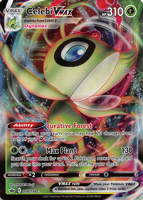 Celebi VMAX (008/198) [Espada y escudo: Reinado escalofriante] 