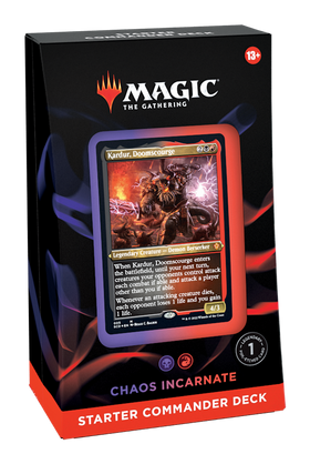Baraja inicial de Commander (Caos encarnado)  - 0