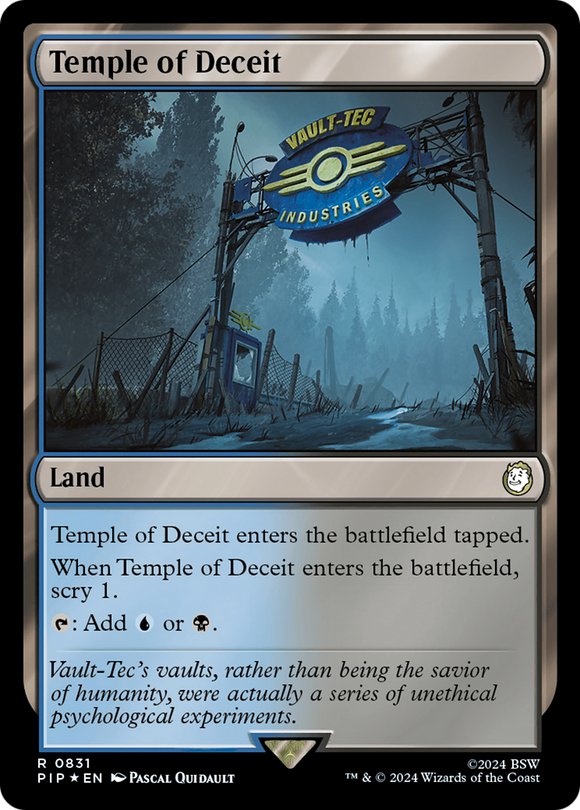 Templo del engaño (reflectante de aumento) [Fallout] 