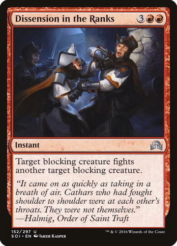 Disensión en las filas [Sombras sobre Innistrad] 