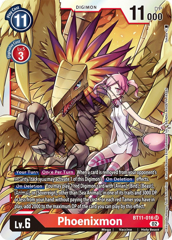 Phoenixmon [BT11-016] [Fase dimensional] 
