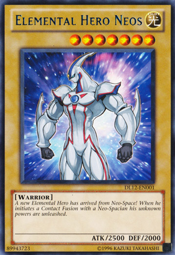 Héroe elemental Neos (azul) [DL12-EN001] Raro 