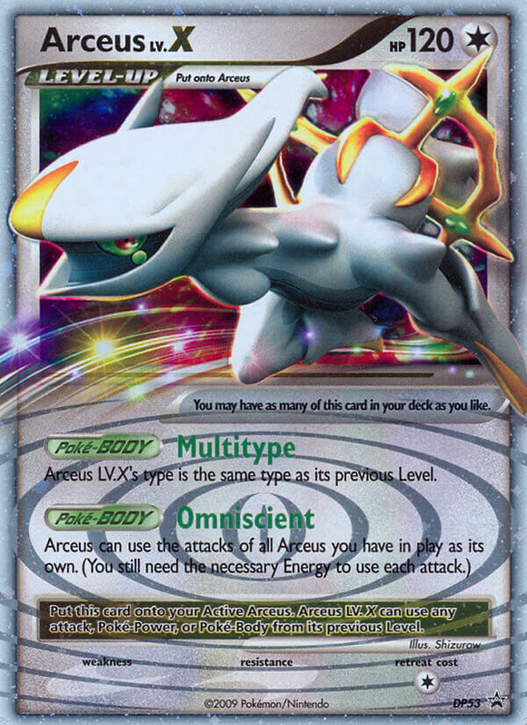 Arceus Lv.X (DP53) [Diamond & Pearl: Black Star Promos]