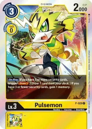 Pulsemon [P-028] (Arte alternativo) [Doble diamante] 