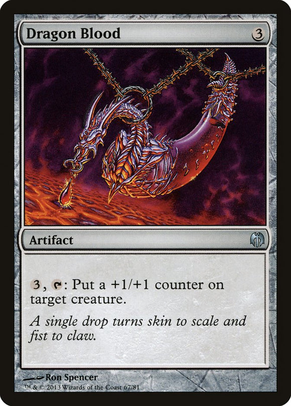Sangre de dragón [Duel Decks: Heroes vs. Monsters] 
