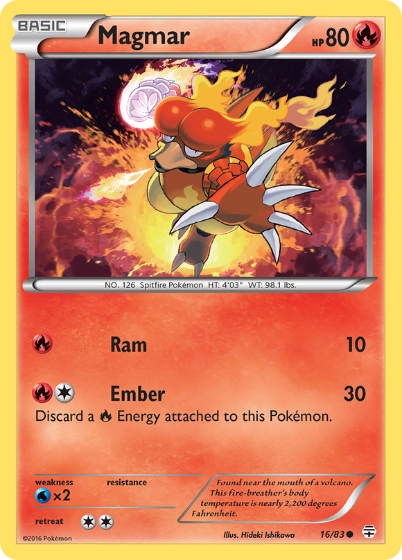 Magmar (16/83) [XY: Generaciones] 