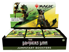 La guerra de los hermanos: expositor de refuerzos de Jumpstart 