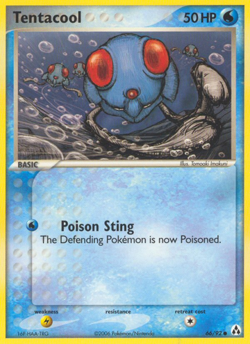 Tentacool (66/92) [EX: Creador de leyendas] 
