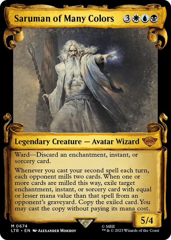 Saruman de muchos colores [El Señor de los Anillos: Cuentos de la Tierra Media] 