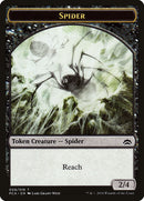 Spider // Saproling Double-Sided Token [Planechase Anthology Tokens]-1