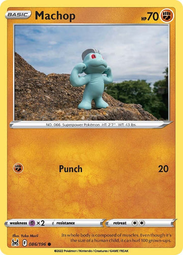 Machop (086/196) [Espada y escudo: origen perdido] 