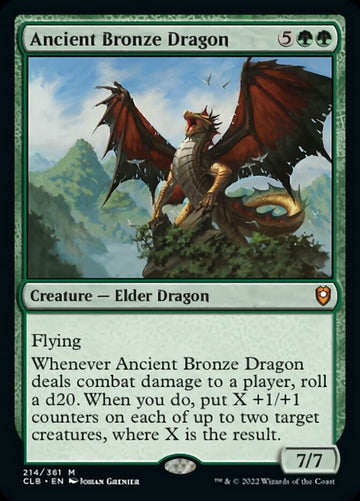Dragón de bronce antiguo [Commander Legends: Battle for Baldur's Gate] 