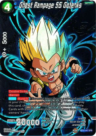 Ghost Rampage SS Gotenks (SPR) (BT5-040) [Renacimiento milagroso] 