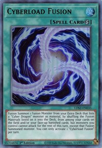 Cyberload Fusion (Verde) [LDS2-EN035] Ultra raro 