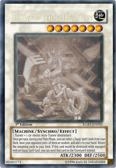 Dragón de herramientas eléctricas [RGBT-EN042] Ultimate Rare 
