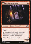 Village Messenger // Moonrise Intruder [Shadows over Innistrad]-1