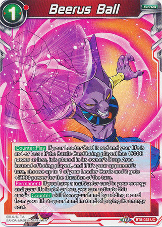 Bola de Beerus (BT8-022) [Maquinaciones maliciosas] 