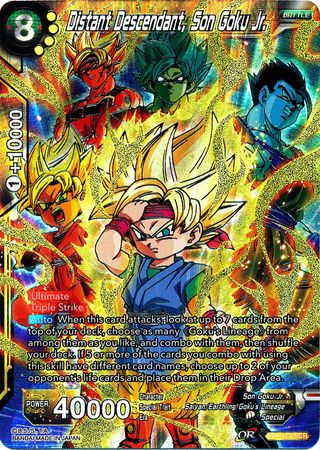 Descendiente lejano, Son Goku Jr. (BT4-123) [Guerra colosal] 