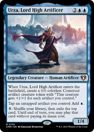 Urza, Gran Artífice [Comandante Maestro] 