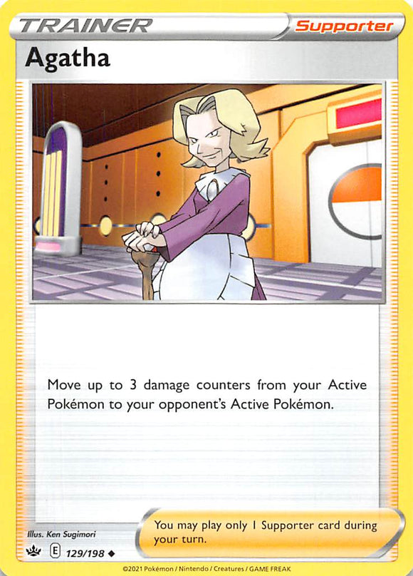 Agatha (129/198) [Espada y escudo: Reinado escalofriante] 