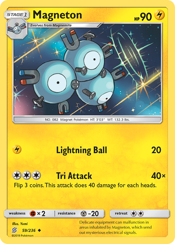 Magneton (59/236) [Sol y Luna: Mentes Unificadas] 