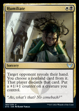 Humillar [Strixhaven: Escuela de magos] 