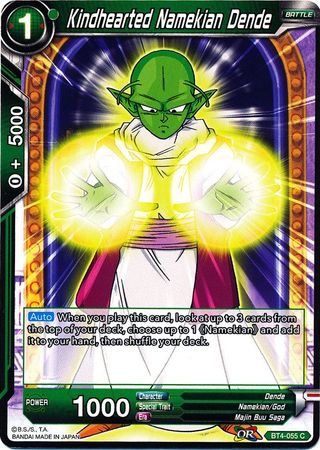Dende Namek de buen corazón (BT4-055) [Guerra colosal] 